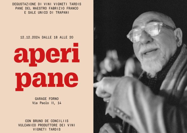 aperi pane, garage forno
